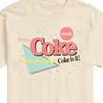 thumbnail image 3 of Coca-Cola - 90's Retro Style - Coke Is It - Men's Short Sleeve Graphic T-Shirt, 3 of 5