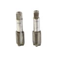 thumbnail image 4 of 1 Pair Right Hand Machine Straight Fluted Fine Thread Metric Connector Hand Tap, 4 of 8