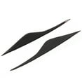 thumbnail image 3 of Headlight Eyebrow, Delicate Appearance Headlamp Eyebrow Anti-Backlash Abrasion Resistance  For   Mk4 2007-2013, 3 of 8