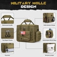 thumbnail image 4 of Maelstrom Fiambrera táctica, bolsa de almuerzo aislada para hombres, bolsa térmica grande y duradera a prueba de fugas con bolsas MOLLE desmontables, moderna bolsa de almuerzo para mujeres adultas, tr, 4 of 5