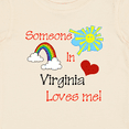 thumbnail image 4 of Inktastic Someone in Virginia Loves Me Boys or Girls Baby T-Shirt, 4 of 5