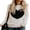 Beige, variant on ZAXARRA Womens Sweater Long Sleeve Round Neck Color Matching Heart Printed Knitwear Pullover Tops Casual Sweathirt Valentine's Day Gift for Girlfriend