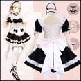 thumbnail image 3 of Costume de Femme de Chambre Adorable Cosplay Animation Spectacle Tenue Japonaise Robe Vêtements, 3 of 7