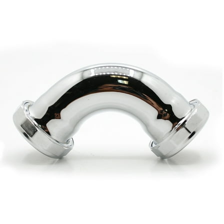 Thrifco 4400360 1-1/4 Inch Slip Joint Tubular 90 Elbow - Chrome Plated Brass