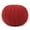 Candy Red, variant on Simpli Home Shelby Boho Round Hand Knit Pouf in Teal Cotton