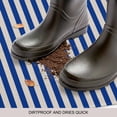 thumbnail image 2 of Dark Blue Striped Door Mat Indoor Outdoor, Modern Beige Geometric Country Non Slip Welcome Mat with Rubber Backing, Absorbent Fabric Front Door Mats Entryway Rug for Home Patio Entrance 16"x24", 2 of 9