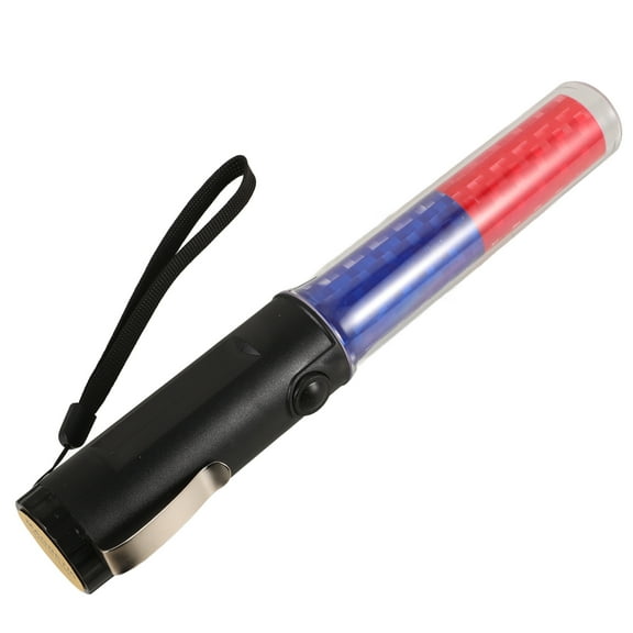LED Traffic Control Wand for Directing Cars with Plastic Material 12 Inch