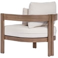 thumbnail image 6 of Meridian Furniture Newport Cream Water Resist Fabric Patio Chair w/ Cover, 6 of 14