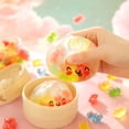 thumbnail image 4 of Bear Theme Mystery Dumpling Squishy Slow Rising Squeeze Stress Relief Dough Bun Soft Decompression Novelty Toy for Daily Entertainment Gift, 4 of 6