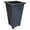 Black, variant on Mayne Lakeland 16" x 16" x 28" Tall Square Black Self Watering Plastic Planter