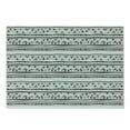 thumbnail image 1 of Tribal Cutting Board, Prehistoric Aztec with Circles Triangles Tribal Folk Pattern, Decorative Tempered Glass Cutting and Serving Board, Small Size, Charcoal Grey White, by Ambesonne, 1 of 1
