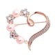 thumbnail image 3 of Broche para mujer, Pin, regalo para el día de la madre, joyería elegante, ramillete, broche en forma de corazón para regalo de San Valentín, suéter,, 3 of 9