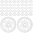 thumbnail image 6 of HEMOTON 45mm Plastic Washers, Polypropylene Load Spreading Washers for Fixing and Supporting Rigid Foam Insulation Panels, Flat Washers for Screws and Nails (300PCS), 6 of 8