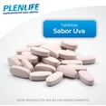 thumbnail image 3 of PLENLIFE - Multivitamínico en Tabletas Masticables para Hombres y Mujeres Sabor Uva - Suplemento Alimenticio de Vitaminas y Minerales - Frasco con 60 Tabletas / 46 g, 3 of 6