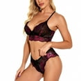 thumbnail image 4 of uublik Valentines Lingerie Set for Women Plus Size Lace Sexy Naughty Bodysuit Babydoll, 4 of 4