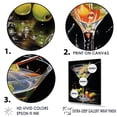 thumbnail image 3 of Designart "Mirage Of A Dirty Martini III" Cocktails Canvas Prints, 3 of 7