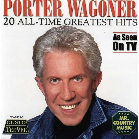 Porter Wagoner - 20 All Time Greatest Hits - Music & Performance - CD