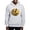 Ash Gray, variant on - Bats In The Evening Hooded Sweatshirt - Pullover Hoodie, Hooded Sweatshirt