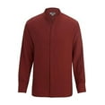 thumbnail image 3 of EDWARDS MENS STAND-UP COLLAR SHIRT,1398,PAPRIKA,L T, 3 of 3