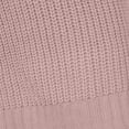 thumbnail image 7 of NARABB Women's Sweater Dress Knit Fold Solid Dress Shoulder Short Sleeve Dress, 7 of 7