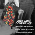 thumbnail image 6 of Bingfone Tomatoes Reusable Insulated Lunch Bag Cooler for Work School Picnic or Travel, 6 of 9