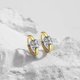 thumbnail image 3 of Pendientes de diamantes en plata de ley S925 - Código de modelo 2017, 3 of 4