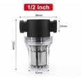 thumbnail image 2 of 80/40 Mesh Garden Water Filter – 304 Stainless Steel Mesh for Faucet and Pipe (3/4' 80 Mesh), 2 of 5