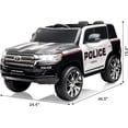 thumbnail image 2 of 12V Licensed Toyota Land Cruiser Ride-On Car with Remote Control, 3 Speeds & LED Lights, 2 of 7