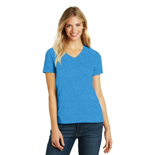 District Made - District Made Women's Perfect Blend V-Neck T-Shirt