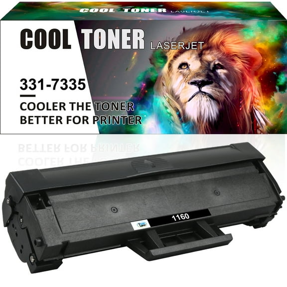 Cool Toner Compatible B1160 Toner Cartridge for Dell 331-7335 Work with B1160 B1165nfw B1160w B1163w HF44N HF442 Laser Printer Printer Ink Toner Ink Black, 1-Pack