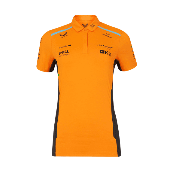 McLaren F1 Women's Team Polo Shirt - Papaya