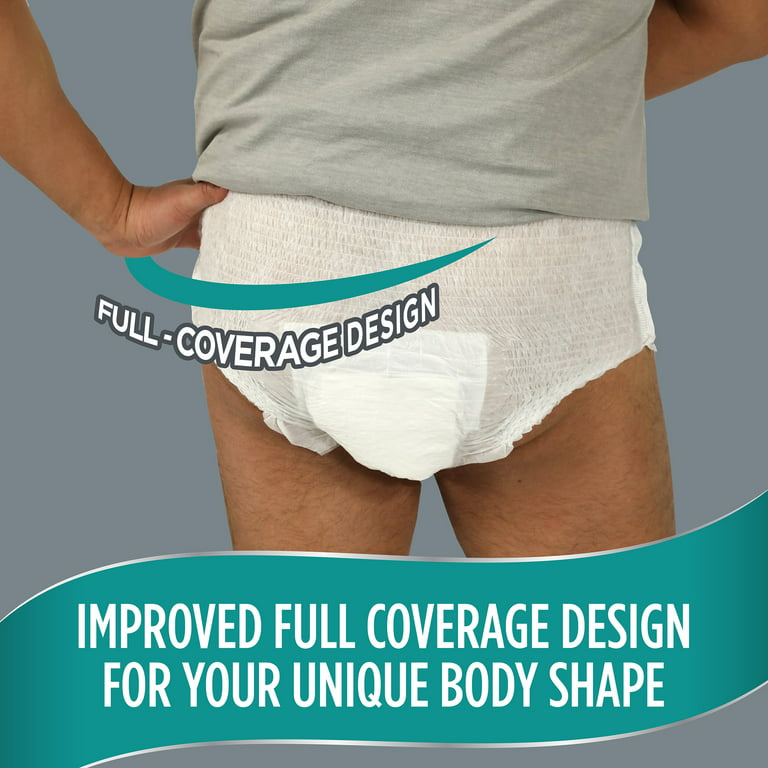 Assurance Men's Incontinence Underwear, Large, Maximum Absorbency
