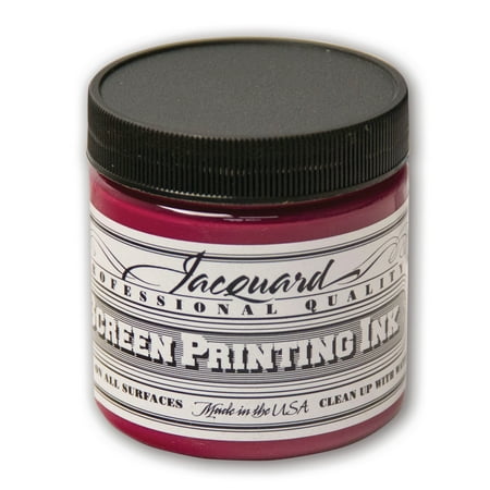 Jacquard Professional Screen Printing Ink, 4 oz.,