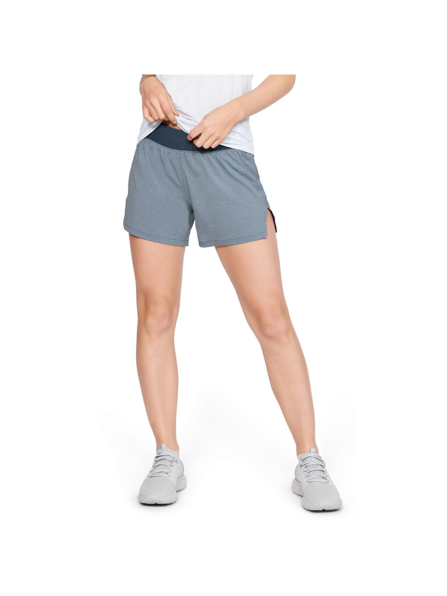 Under Armour Womens Launch Stretch Woven Go All Day Short 
