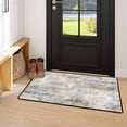 thumbnail image 4 of Modern Abstract Kitchen Mat 31"x20" Non Slip Soft Plush Low Profile Kitchen Rug, Textured Sink Mat for Laundry Room Bedroom Office, 4 of 6