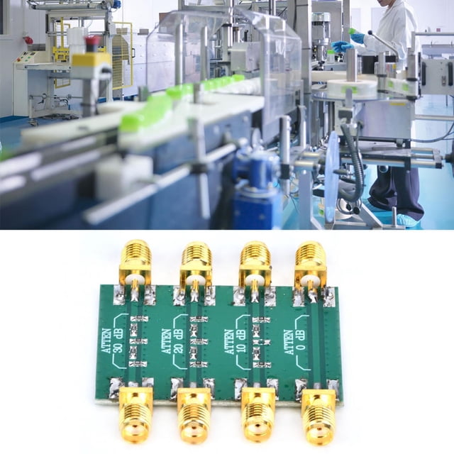 Atenuador de radiofrecuencia, atenuador fijo DC-4.0GHz, atenuador de RF SMA, rendimiento de primera categoría