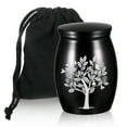 thumbnail image 2 of Guardoinrt Aluminum Alloy Adorable Gift Small Urn For Ashes With Tree Of Life Symbol Mini Urn Size Reliable, 2 of 6