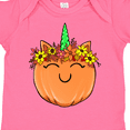 thumbnail image 4 of Inktastic Pumpkin Unicorn for Halloween and Thanksgiving Boys or Girls Baby Bodysuit, 4 of 5