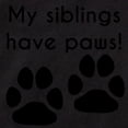 thumbnail image 2 of CafePress - My Siblings Have Paws Body Suit - Cute Infant Bodysuit Baby Romper - Size Newborn - 24 Months, 2 of 3