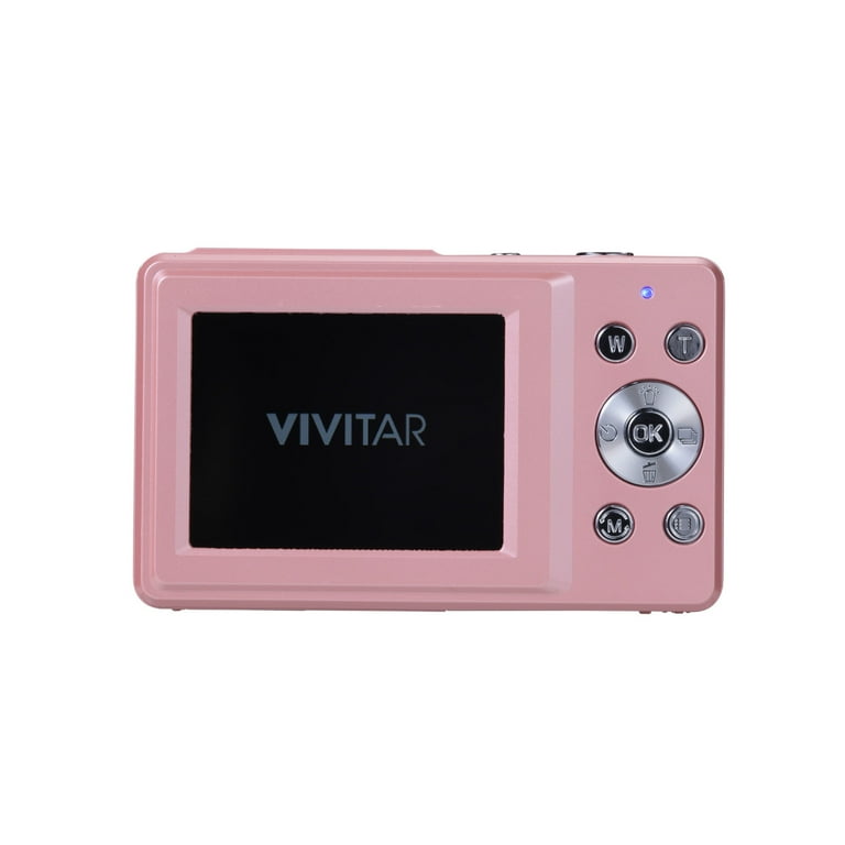 Vivitar Popsnap Compact Digital Camera, Pink, 16X Zoom, 1080p