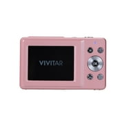 Vivitar Popsnap Compact Digital Camera, Pink, 16X Zoom, 1080p, Built-in Flash, Micro SD, Slim Lightweight Pocket Design