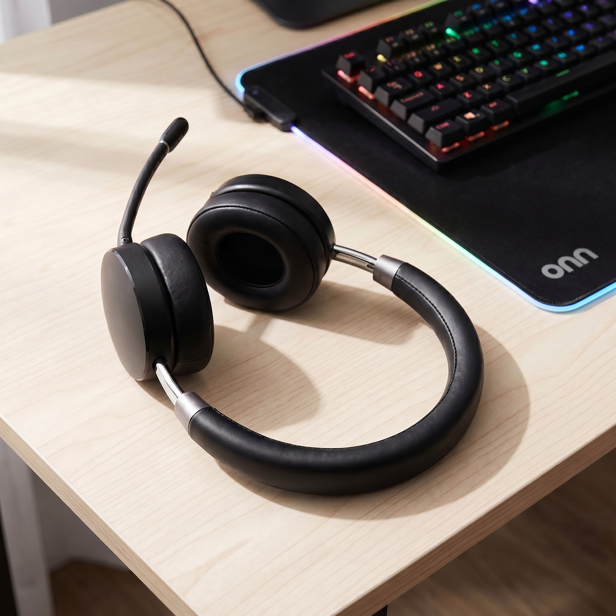 Auriculares inalámbricos onn para PC, Bluetooth/2.4Ghz, negro 3