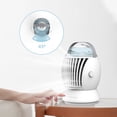 thumbnail image 3 of Mini aire acondicionado, ajuste de 45  degree, ventilador de refrigeración por agua USB Personal, ventilador enfriador de aire acondicionado para habitación Macarena  Ventilador enfriador de aire, 3 of 8