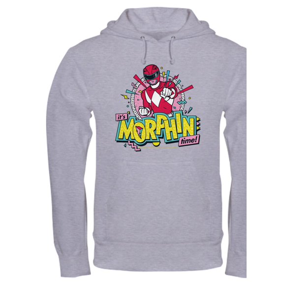 CafePress - Power Rangers Morphin Time - Pullover Hoodie, Hooded Sweatshirt