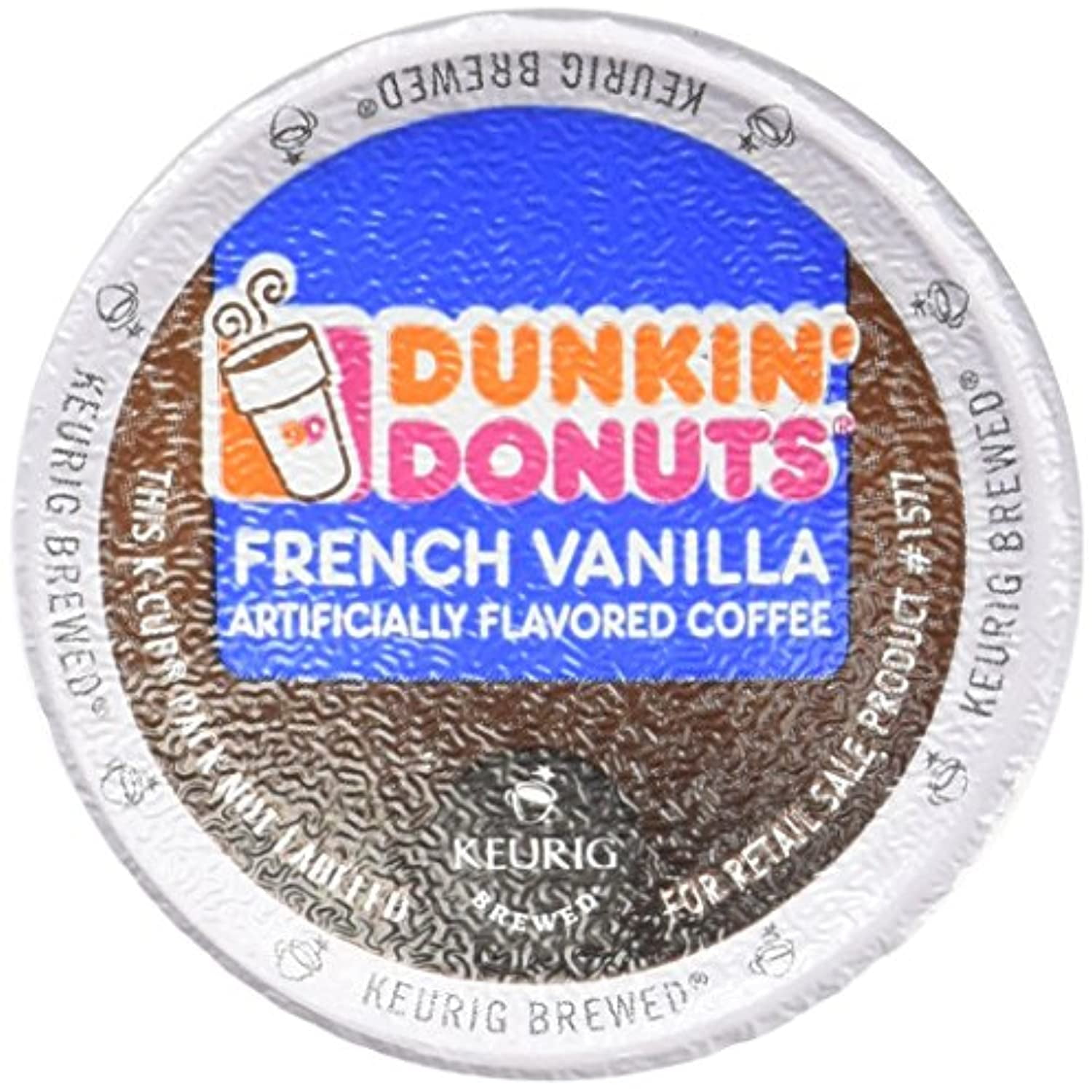 Dunkin Donuts French Vanilla Flavored Coffee KCups For Keurig K Cup