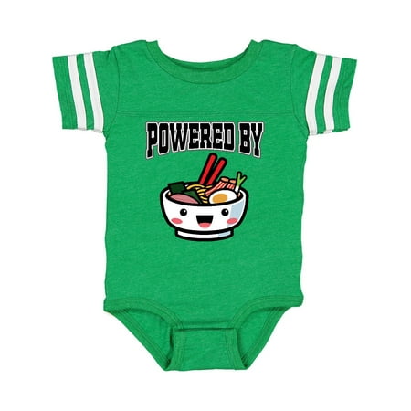 

Inktastic Powered By Ramen Cute Noodles Gift Baby Boy or Baby Girl Bodysuit