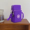 thumbnail image 4 of Nylon Crossbody Sling Bag, Minimalist Travel Backpack with Adjustable Strap, Multi-Compartment Design for Phone, Wallet, and Essentials, Durable Outdoor Use, 4 of 7