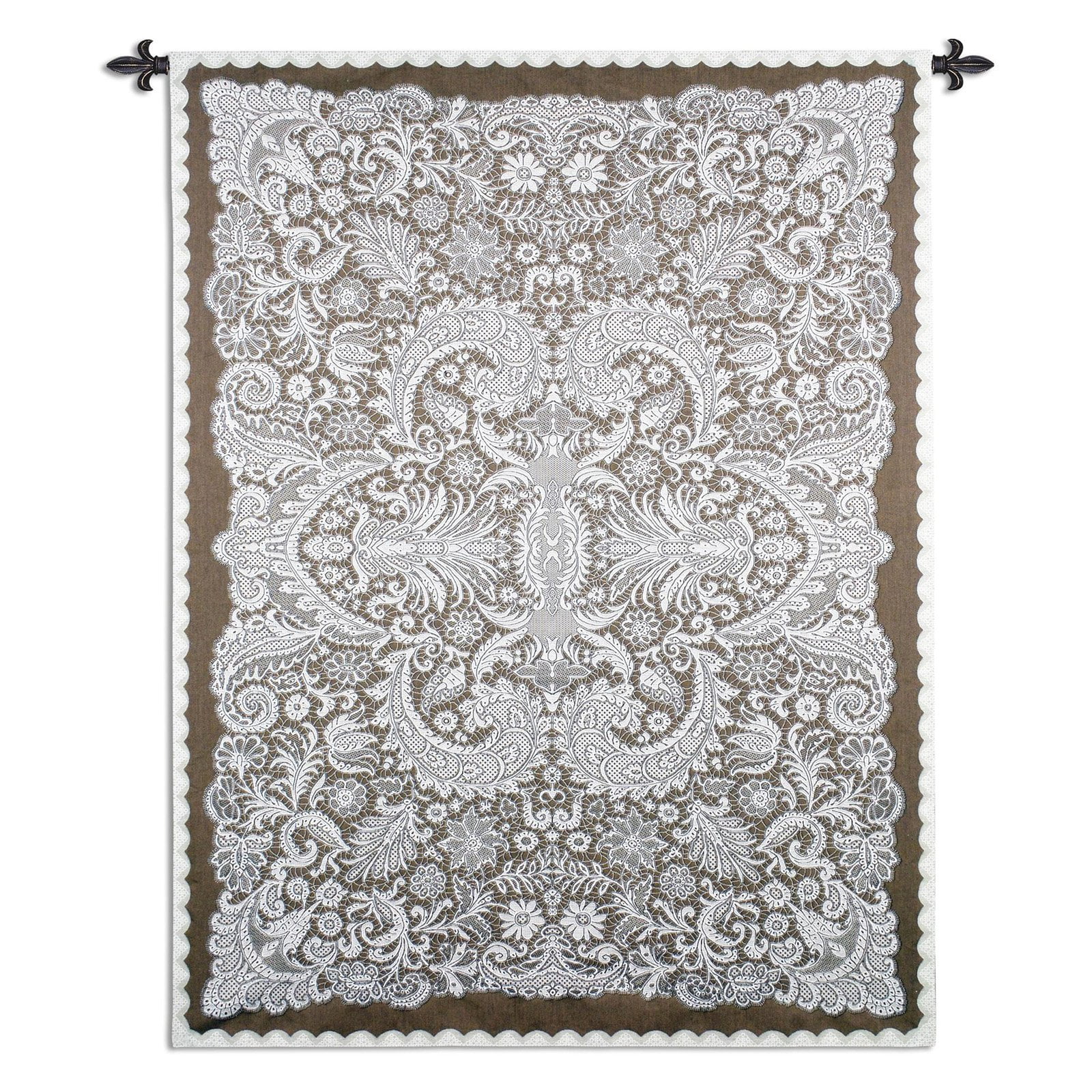 Fine Art Tapestries Lace Wall Tapestry