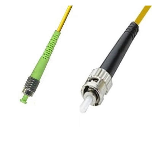 FCA-STP-SS9 - FC/APC to ST/UPC singlemode 9/125 simplex fiber optic patch cord cable, length 1m
