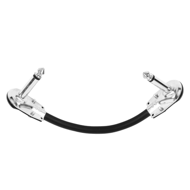 Cable de Efecto de Guitarra, Cable de Conexión de Cable de Pedal de Guitarra Portátil Con Supresión de Ruido Antiviento de Pvc